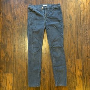 Dusty blue corduroy pants - Size 28/6